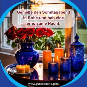 Sonntagsruhe Pur Tauchen Sie Ein In Die Welt Der Gemutlichen Sonntag Abend Bilder