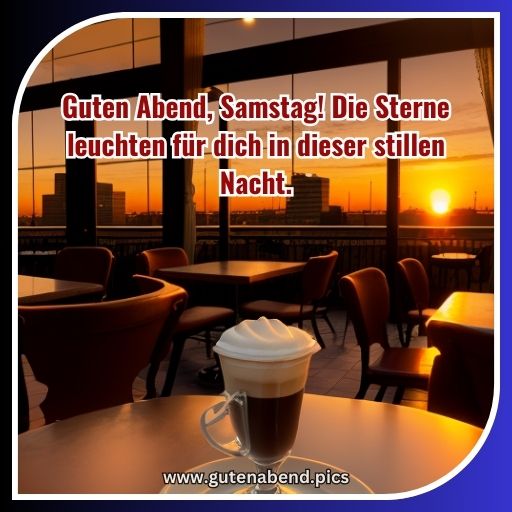 guten abend Samstag 