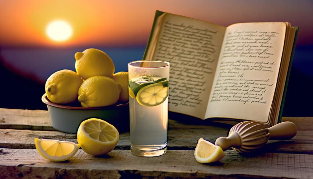 lemon water evening recipe